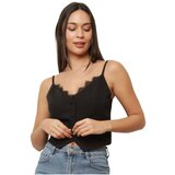 La Modeuse Majice brez rokavov 77431_P183464 Črna | Shoptok.si