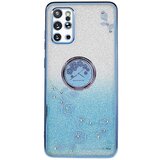 INORCO Za Samsung Galaxy S20 Plus 5G/4G TPU ovitek za telefon s cvetličnim vzorcem, bleščicami, gradientom in nosorogovim pokrovom s stojalom za telefon, (22033339) Cene