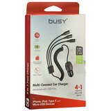 Busy USB punjač sa kablom 3u1 Cene