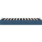 vidaXL otomanski okvir kreveta bez madraca plavi 100x200 cm od tkanine | shoptok.hr
