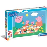 Clementoni puzzle 24 maxi peppa prase ( CL24028 ) Cene