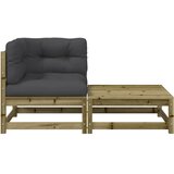  Kutna vrtna sofa s jastucima i tabureom | shoptok.hr