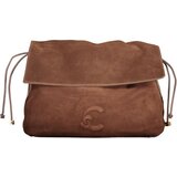 Coccinelle Lidia Suede ženska kožna torba 33x25x11 cm smeđa Slike