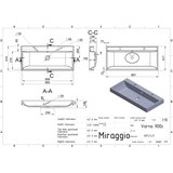 Miraggio Umivaonik Varna 900-2 | shoptok.hr