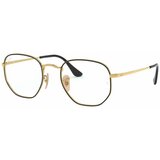 Ray-ban Hexagonal RX6448 2991 L (54) Črna/Kristalna Cene
