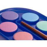  Boje vodene fi30 1/12 pvc MILAN 4 fluo + 8 metal boja s kistom | shoptok.hr