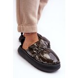 Big Star Women's Shiny Slippers Black | Shoptok.si