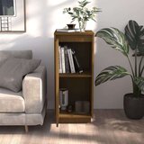  Komoda medeno rjava 31,5x34x75 cm trdna borovina, (20654101) | Shoptok.si