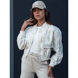DStreet Kurtka bomberka damska tie dye SERRO beżowa | shoptok.hr