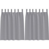  Zavjese za zamračivanje 2 pcs Svjetlosiva 140 x 140 cm | shoptok.hr