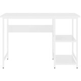  Stol za računalo bijeli 105 x 50 x 72 cm od MDF-a i metala | shoptok.hr
