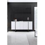 Hanah home luxe - white, black whiteblack living room furniture set | Eponuda.com
