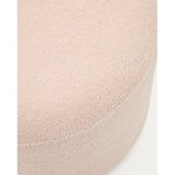 Kave Home Svijetlo ružičasti tabure od bouclé tkanine Kaeli – | shoptok.hr