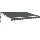 Maison Chic Avtomatsko zložljiva tenda - Senčniki antracit 3,5x2,5 m, (22038531) Cene