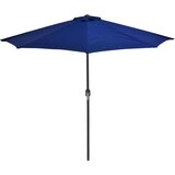  Balkonski suncobran plavi 270 x 144 x 222 cm polukružni | shoptok.hr