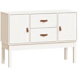  Komoda bijela 110 x 40 x 78 cm od masivne borovine | shoptok.hr
