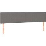  Uzglavlja 2 kom tamnosiva 90x5x78/88 cm od tkanine | shoptok.hr
