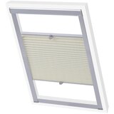 vidaXL Plisirane Rolete Krem C04 | shoptok.hr