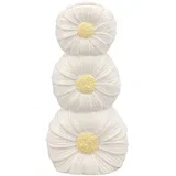 Kremno bela keramična vaza (višina 21 cm) Florysia –
