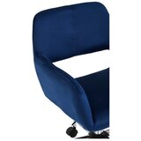 Premier Housewares Plava podstavljena uredska stolica Brent – | shoptok.hr