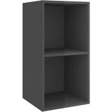 Sijaj 4-dijelni set TV ormarića visoki sjaj sivi od iverice | shoptok.hr