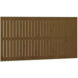  Stensko posteljno vzglavje medeno rjavo 166x3x90 cm borovina, (20736567) | Shoptok.si