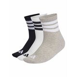 Adidas Športne nogavice 'Ess' pegasto siva / črna / bela Cene