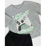 Sinsay Pamučna dvodijelna oversize pidžama s gaming motivom | shoptok.hr