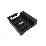 OXE Punjač baterija 18650 / 26650 / 21700 / 16340 / 14500 / 10440, 4 priključka | shoptok.hr