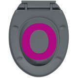  Toaletna daska s mekim zatvaranjem siva ovalna | shoptok.hr