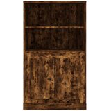  Visoka komoda dimljeni hrast 60x35,5x103,5cm konstruiranog drva | Eponuda.ba