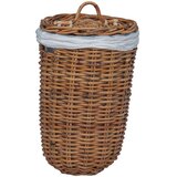  Košarica za rublje 2 pcs Smeđa Kubu Ratan - Smeđa | shoptok.hr