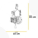  ONLI - Zidno svetlo TERESA 1xE14/6W/230V u bronzanoj boji | Eponuda.com