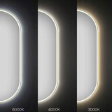 Tutumi Ogledalo LED OVL 50x100cm Gold | Shoptok.si