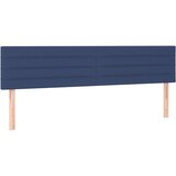  Box spring postelja z vzmetnico modra 180x200 cm blago, (20896069) | Shoptok.si