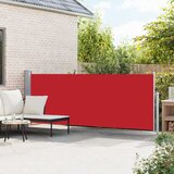  Uvlačiva bočna tenda za terasu 140 x 500 cm crvena | shoptok.hr
