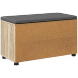  Klupa za hodnik s jastukom Sonoma hrast 80 x 38 x 46 cm | Eponuda.ba