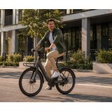 Ms Energy CITYZEN C102 2026 električno kolo, cestno / mestno, 24" FAT pnevmatike, 250W 50Nm motor, 345Wh 36V 9.6Ah baterija, do 70km, Drivetrain, mehanske disk zavore, LCD zaslon, sivo (Dark Gray) - - Bonajo | Shoptok.si