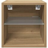 TV zidni ormarići s LED svjetlima 2 kom Artisan hrast | shoptok.hr