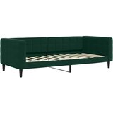  Dnevni krevet na razvlačenje tamnozeleni 90 x 200 cm baršunasti | shoptok.hr