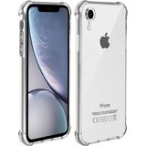 AVIZAR Mehka torbica z ojacanimi vogali in zašcito proti udarcem - prozorna str. Apple iPhone XR, (20615911) Cene
