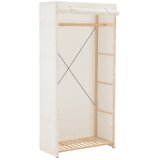  Ormar od tkanine bijeli 79 x 40 x 170 cm | shoptok.hr