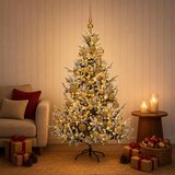  Umjetno božićno drvce s kuglicom 120 cm 150 LED lampica | shoptok.hr