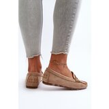 EVENTO Classic Women's Suede Moccasins Dark Beige Glimris | Shoptok.si