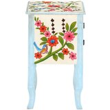  Ručno obojeni noćni ormarić 40 x 30 x 50 cm masivno drvo manga | shoptok.hr