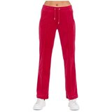 Juicy Couture Hlače TINA TRACKPANTS WIT Rožnata | Shoptok.si