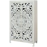 Støraa Kremno bela omarica iz masivnega manga 165x40 cm Kalita – | Shoptok.si
