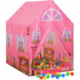  Dječji šator za igru s 250 loptica ružičasti 69 x 94 x 104 cm | shoptok.hr