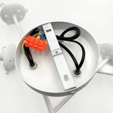  Plafonski luster MALENA 6xE14/5W/230V bela/prozirna | Eponuda.com