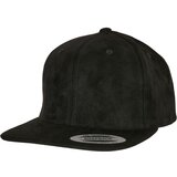 Flexfit Suede Leather Snapback Black Cene